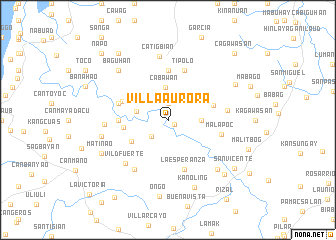 map of Villa Aurora