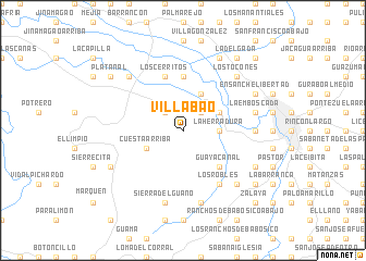 map of Villa Bao