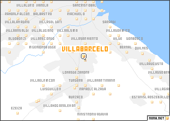 map of Villa Barcelo