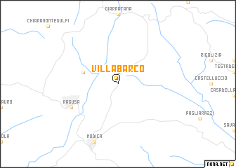 map of Villa Barco