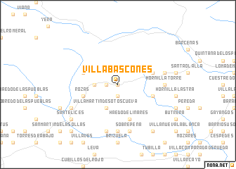 map of Villabáscones