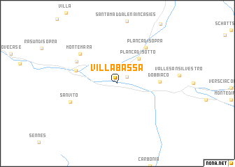 map of Villabassa