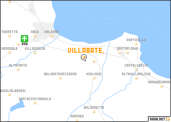 map of Villabate