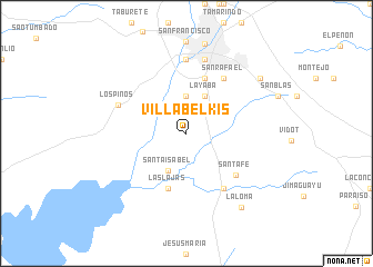 map of Villa Belkis