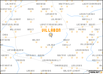 map of Villabon