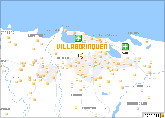 map of Villa Borinquen