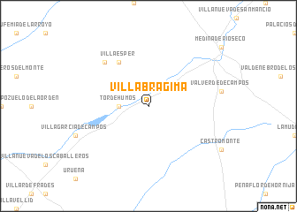 map of Villabrágima