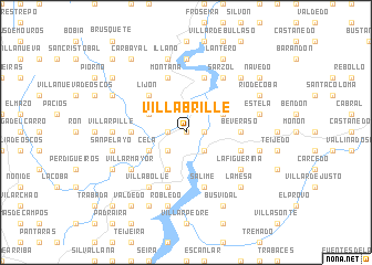 map of Villabrille