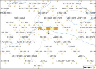 map of Villabrion