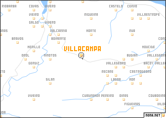 map of Villacampa