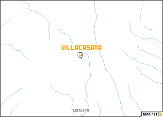 map of Villa Casana