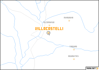 map of Villa Castelli