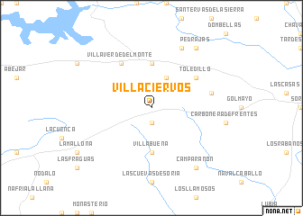 map of Villaciervos