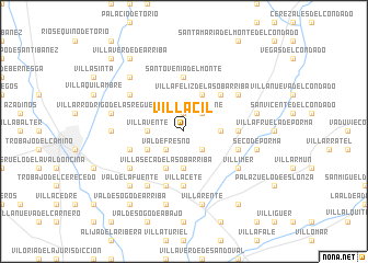 map of Villacil