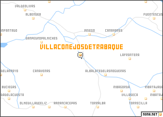 map of Villaconejos de Trabaque