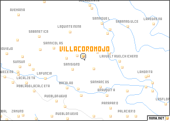 map of Villa Coromojo