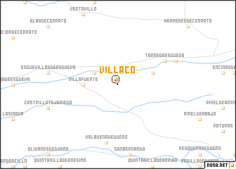 map of Villaco