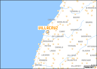 map of Villa Cruz