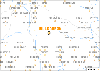 map of Villadabad