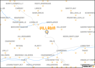 map of Villadin