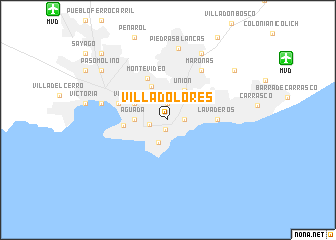 map of Villa Dolores