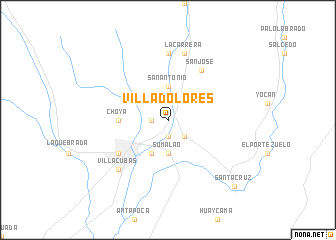 map of Villa Dolores