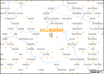 map of Villadonga