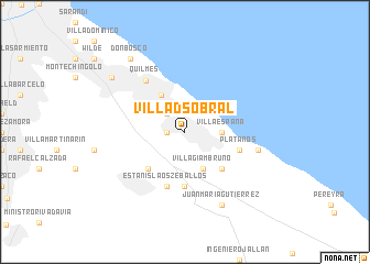 map of Villa D. Sobral