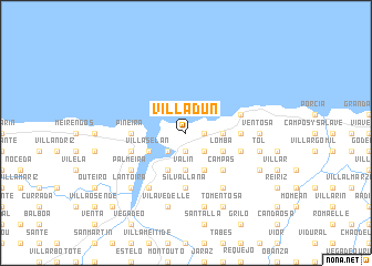 map of Villadún