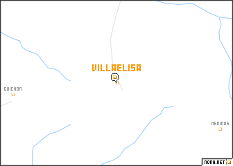 map of Villa Elisa