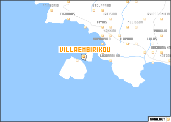 map of Vílla Embiríkou