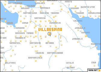 map of Villa Espina