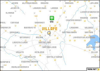 map of Villa Fe