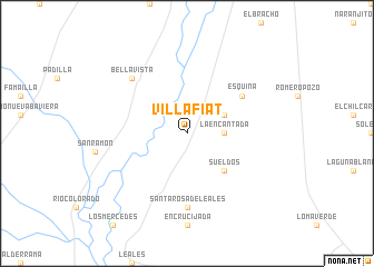 map of Villa Fiat