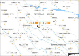 map of Villafontana