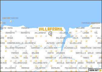 map of Villaframil