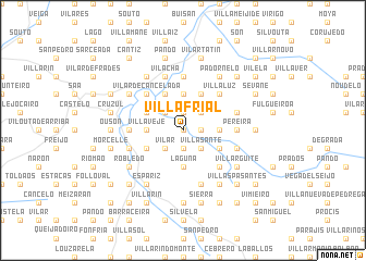 map of Villafrial
