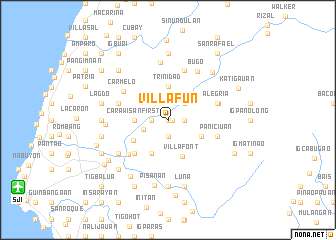 map of Villafun