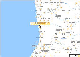 map of Villa Garcia