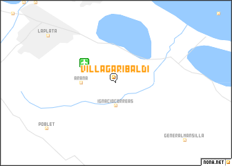 map of Villa Garibaldi