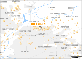 map of Village Mill