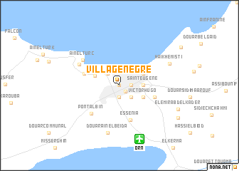 map of Village Nègre