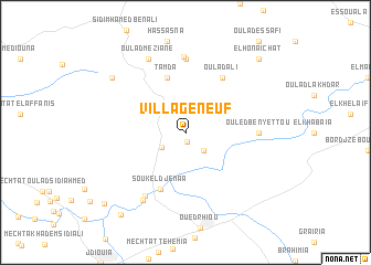 map of Village Neuf