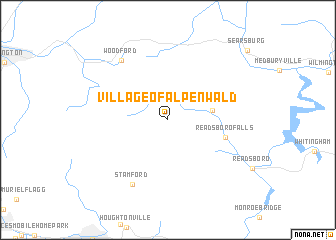 map of Village of Alpenwald