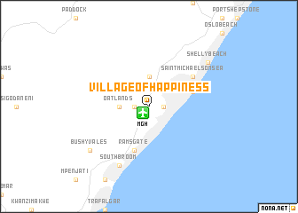 map of Village of Happiness