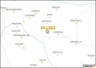 map of Village