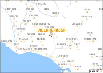 map of Villahermosa