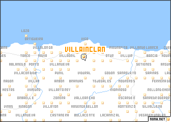 map of Villainclán