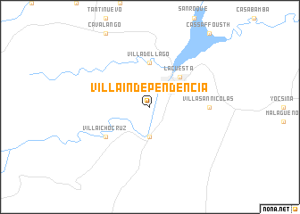 map of Villa Independencia