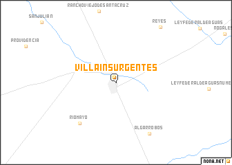 map of Villa Insurgentes